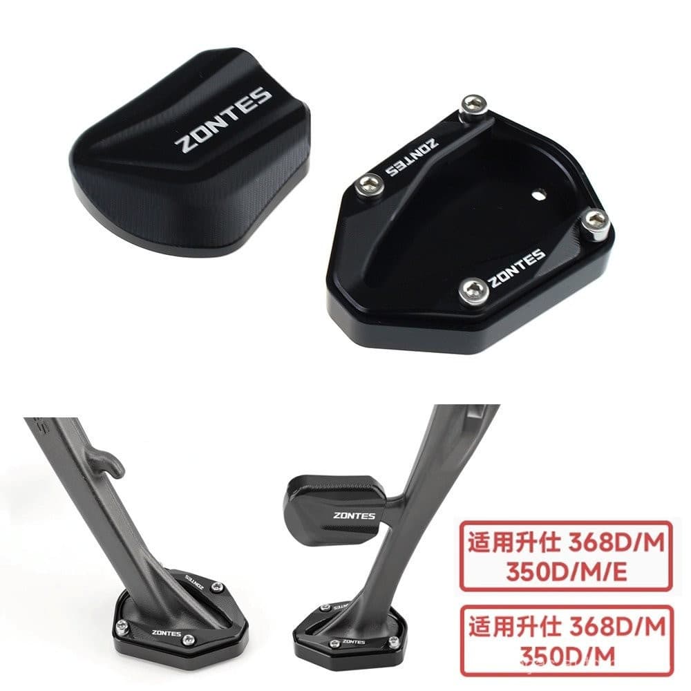 Para Zontes 350E 350D 350m 368D 368m Acessórios de Modificação para Motocicleta, Base de Apoio para Descanso Lateral MX1