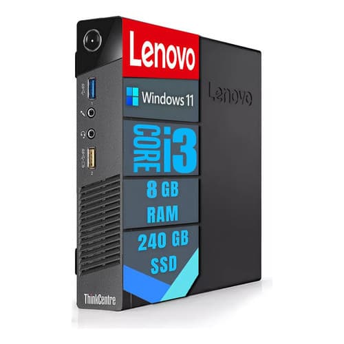 Lenovo Mini M93p Tiny Intel I3 8gb Ssd 240gb Windows 11 Wifi 127/220v
