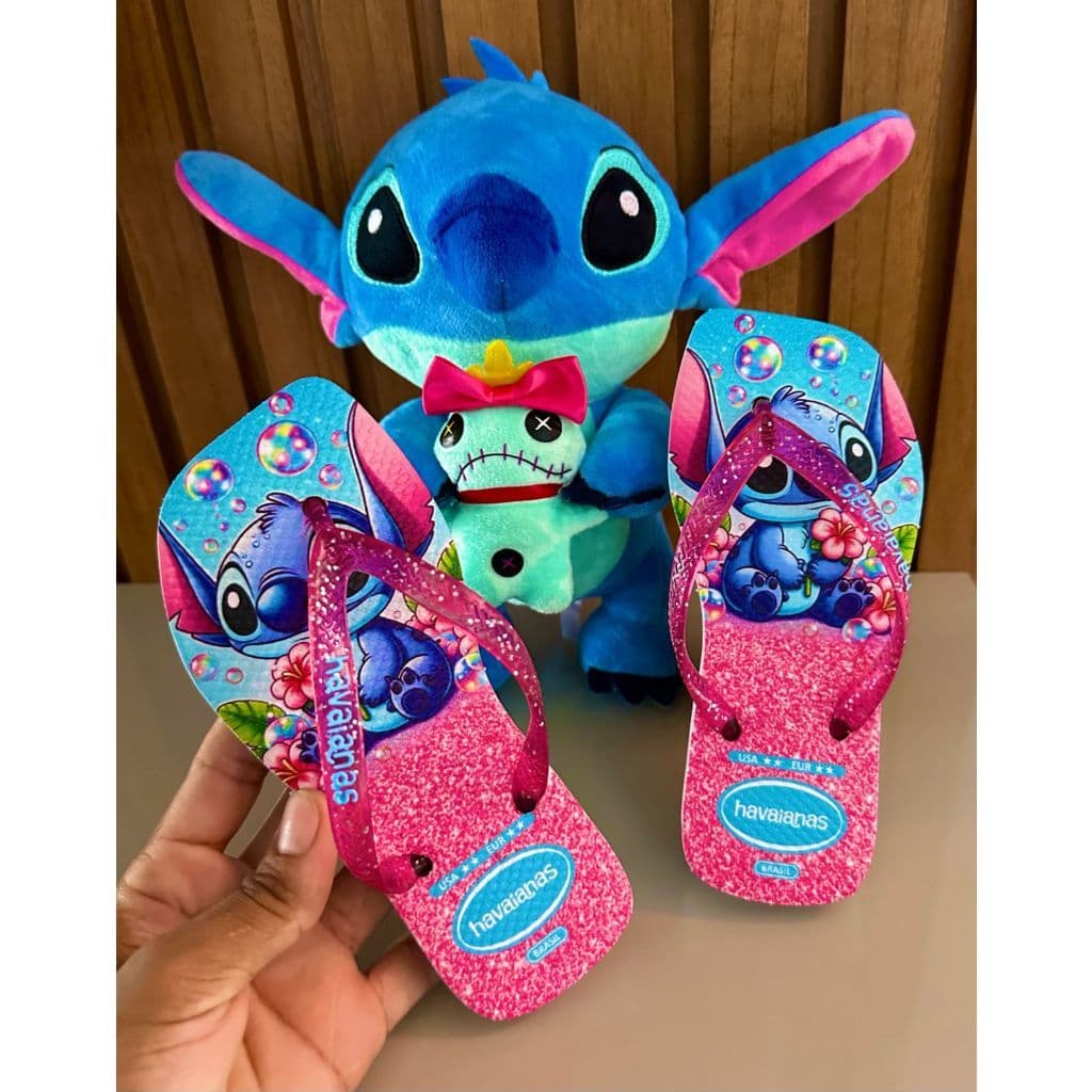 Chinelo Infantil de Menina Desenhos Stitch  Infantil Leve Macio 2025 ***FRETE GRATIS***
