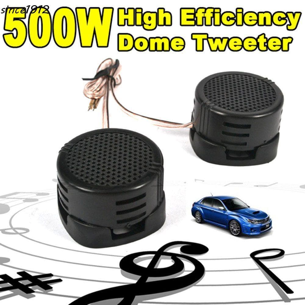 SINCE Tweeter Para Carro 1 Par Automático 500W Mini De Alta Frequência
