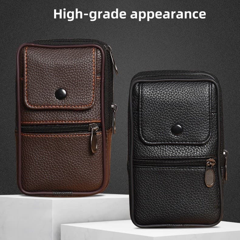 Cinto Masculino E Feminino Em Relevo Bolsa De Cintura Para Celular Esportes Lazer Carteira Com Vários Bolsos