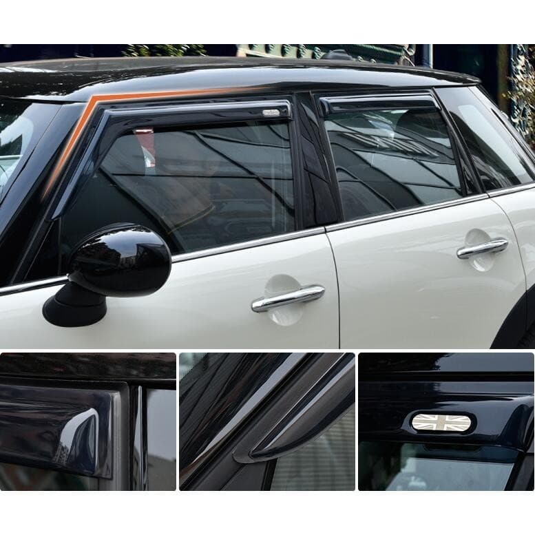 material Plástico Acrílico De Alta Qualidade Viseira De Ventilação Estilo Protegido UV Para Mini cooper F54 F55 F60 Coun