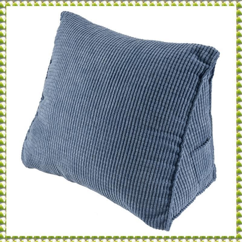 (Oflw) Almofada De Encosto De Leitura Cunha Costas Lombar Cama Cadeira De Escritório Travesseiro De Descanso Apoio Para 