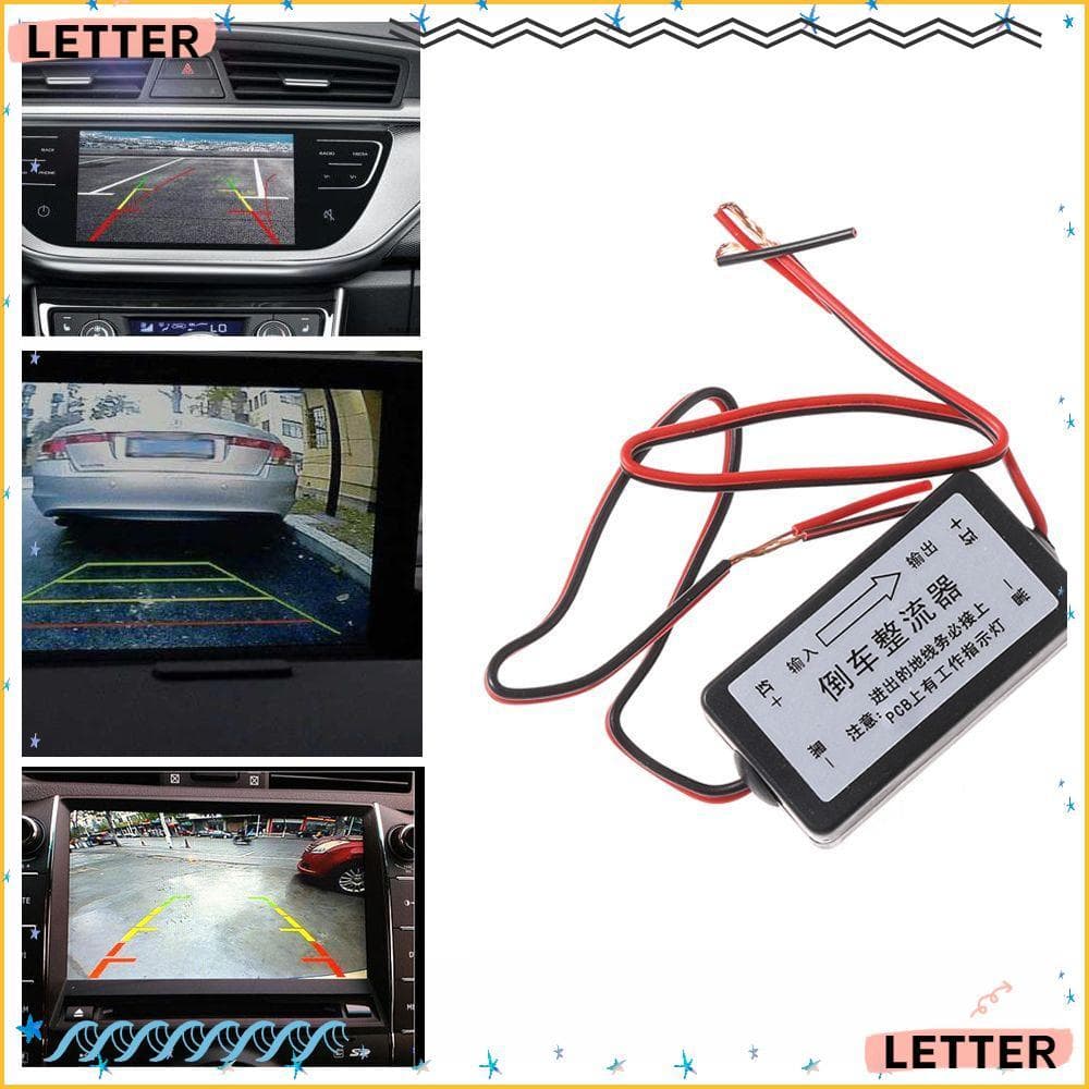 Câmera De Backup Com Filtro Carta Para Retificador Automático De Visão Traseira Do Carro
