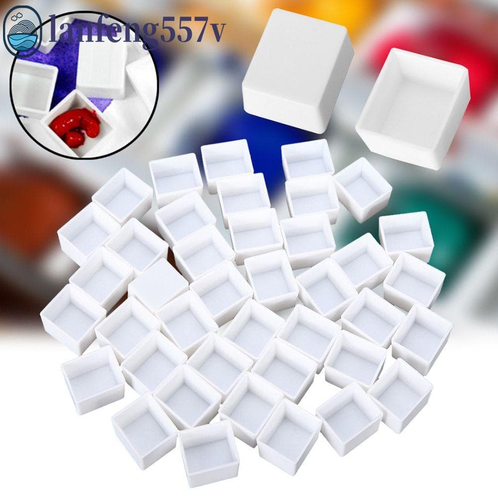 LANFENG Grade De Tinta Aquarela Branca 3.2ml Meia Panela Vazia Completa Suprimentos De Arte Plástica