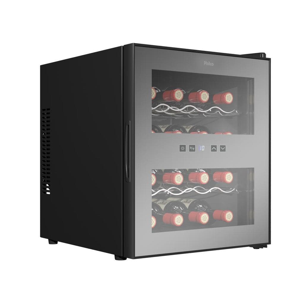 Adega Philco 16 Garrafas Display Digital Bivolt PAD16E
