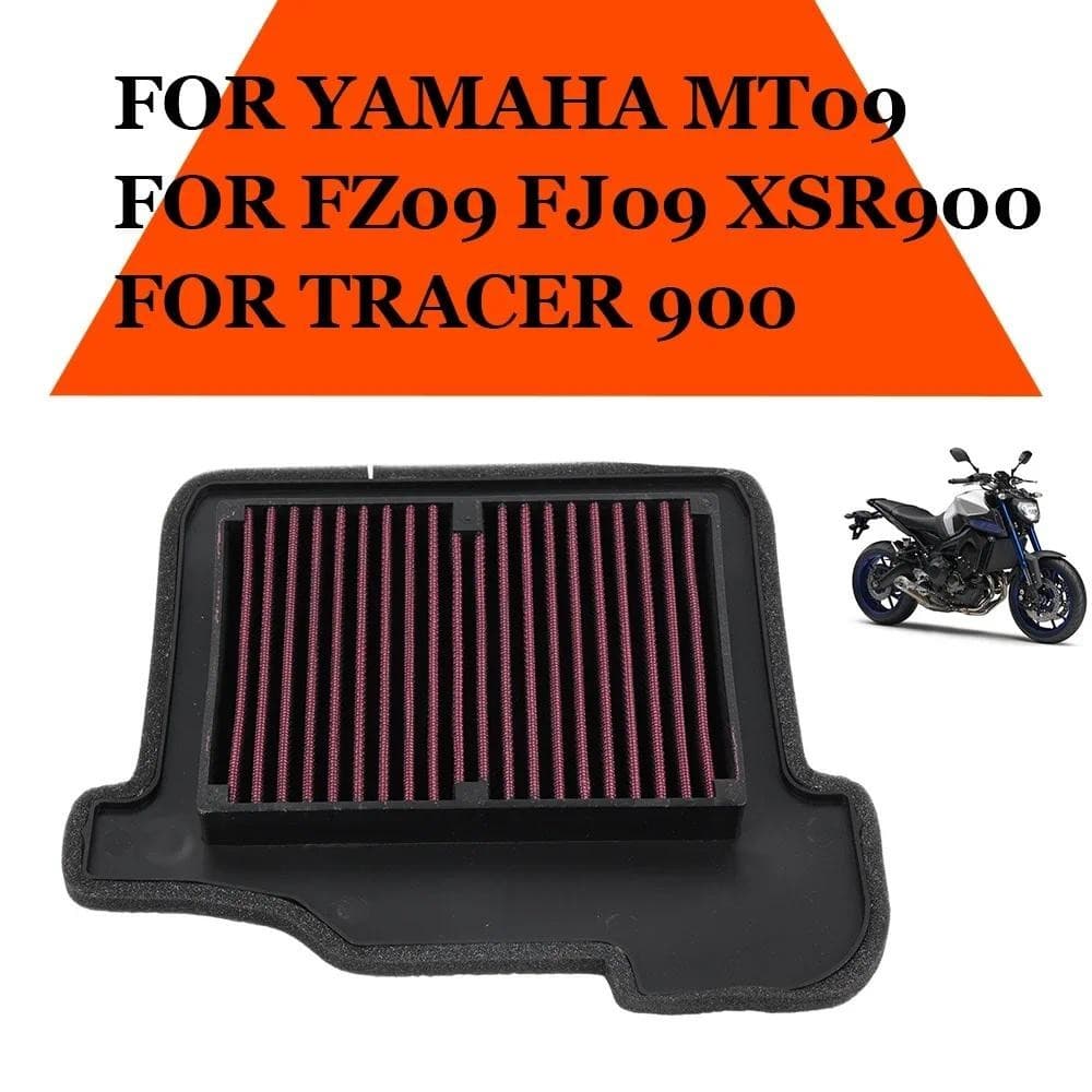 Acessórios Para Motocicleta , Limpador De Entrada De Filtro De Ar YAMAHA MT09 FZ09 FJ09 XSR900 XSR 900 MT-09 FZ FJ Trace