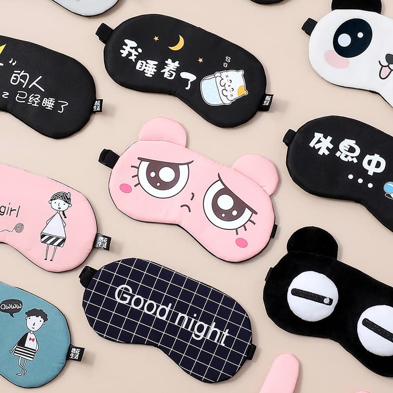 Kit 3/6 MASCARA DE OLHO Tampa Olho para Dormir, mascara para viagem