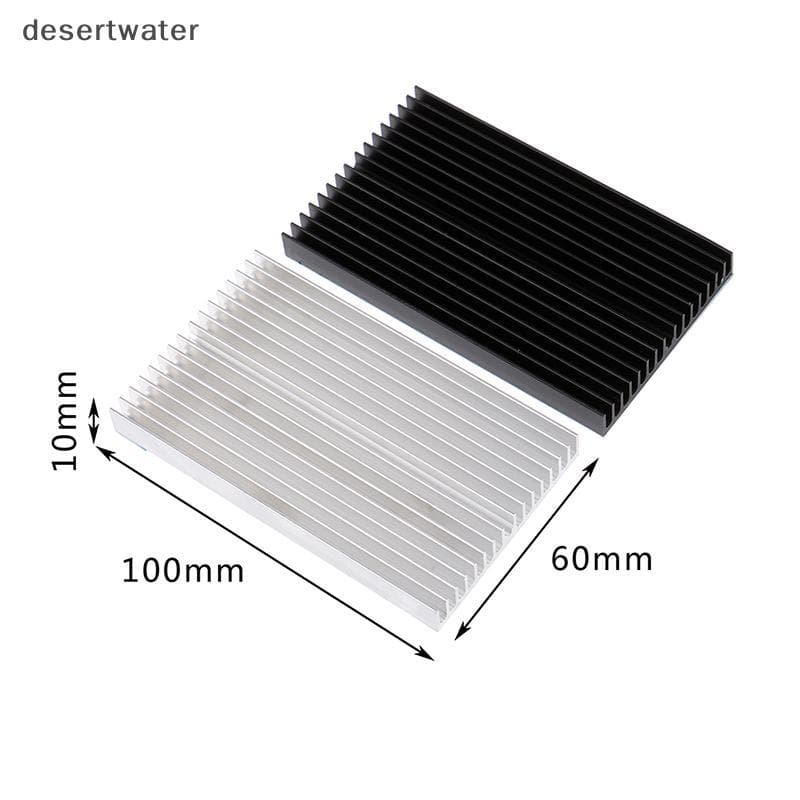 Dwbr Dissipador De Calor De Liga De Alumínio 100MM Almofada De Resfriamento LED IC Chip Cooler Radiador QDD