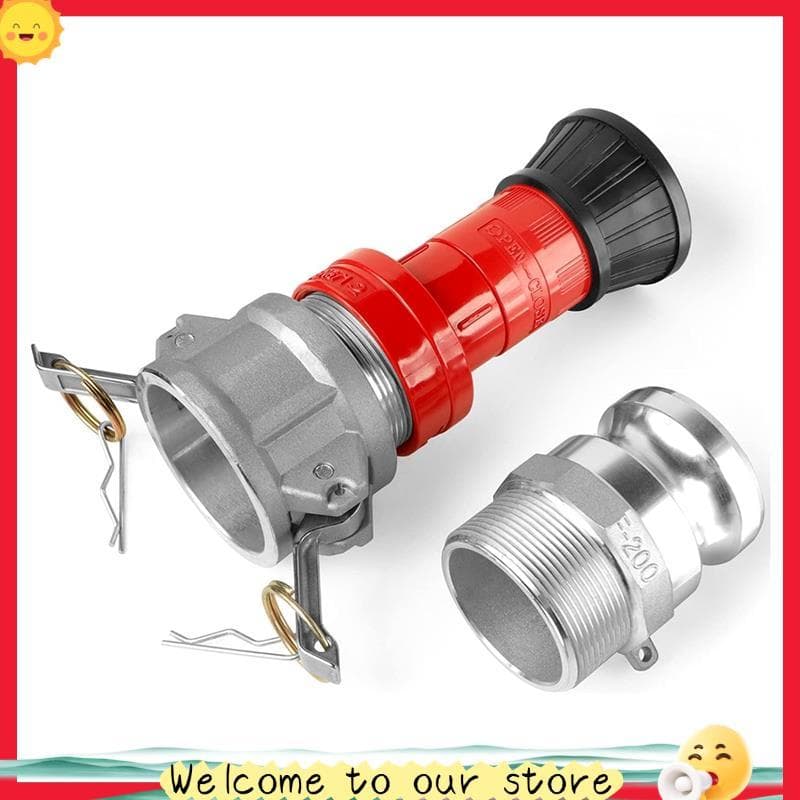 Bocal De Mangueira De Fogo sassoon1 , Neblina Constante Industrial Resistente NPSH De 2 Polegadas Com Acoplamento De Enc