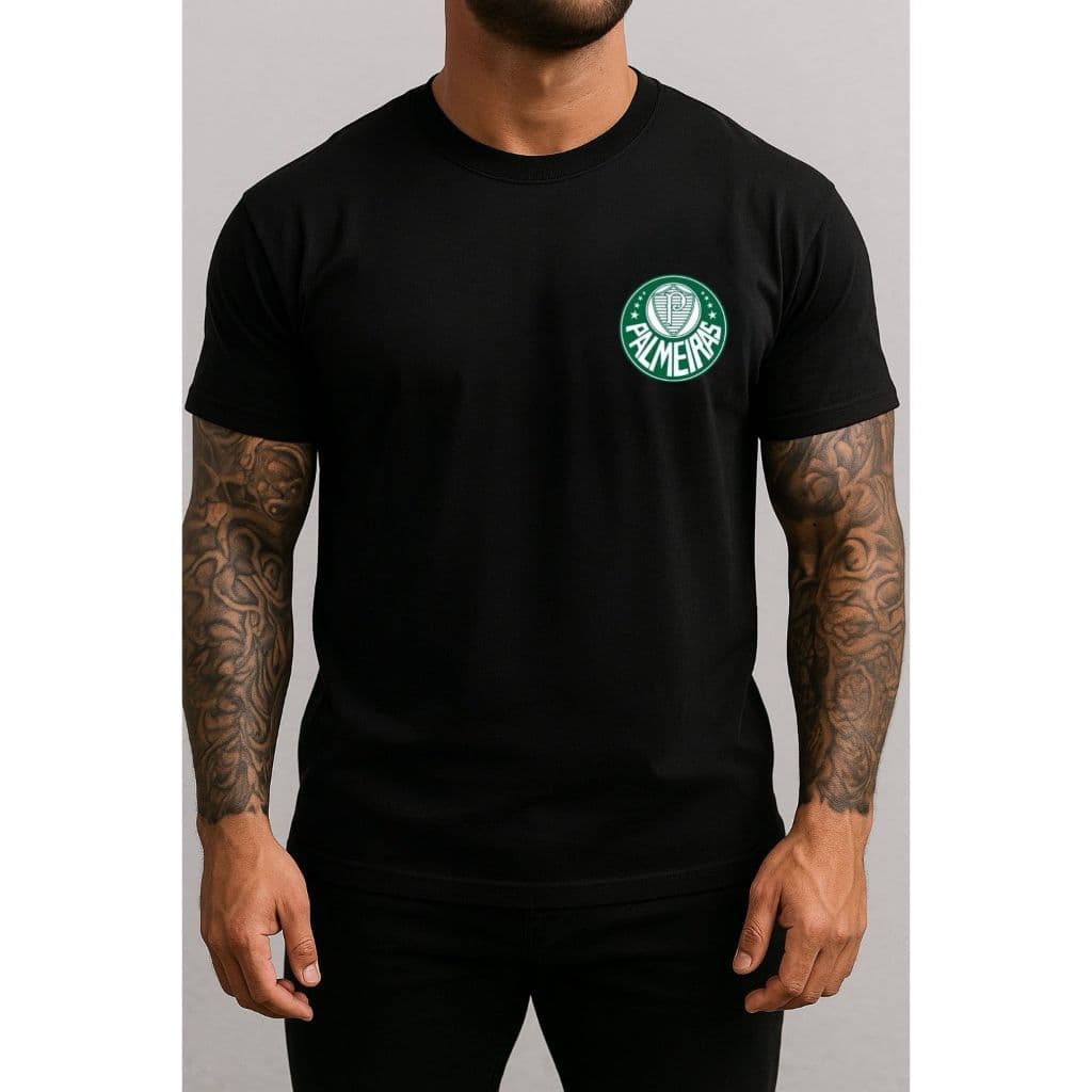 Camiseta Camisa Palmeiras Libertadores 2025 P ao G5 modelo exclusivo
