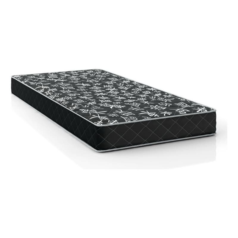 Colchão Solteiro 188x88 Estampado Preto– Conforto e Estilo para Seu Quarto
