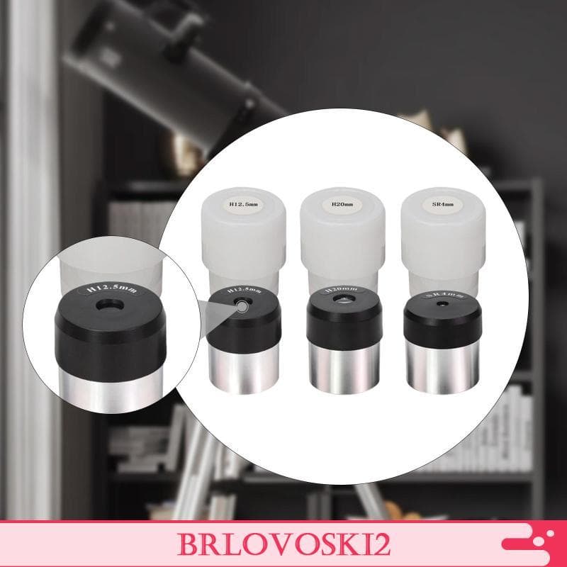 [Brlovoski2] Ocular De Telescópio De 3 Peças SR4mm H12.5mm H20mm Para Profissionais Iniciantes