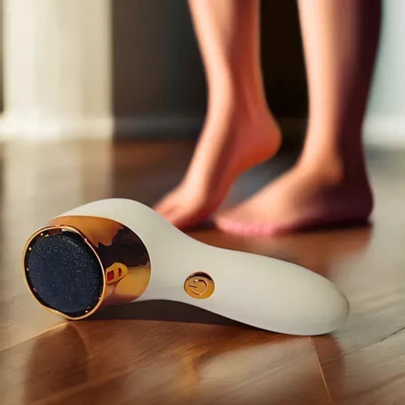 Lixador Pé Elétrico Removedor Esfoliador Elétrico Para Pés Lixa Elimina Calos