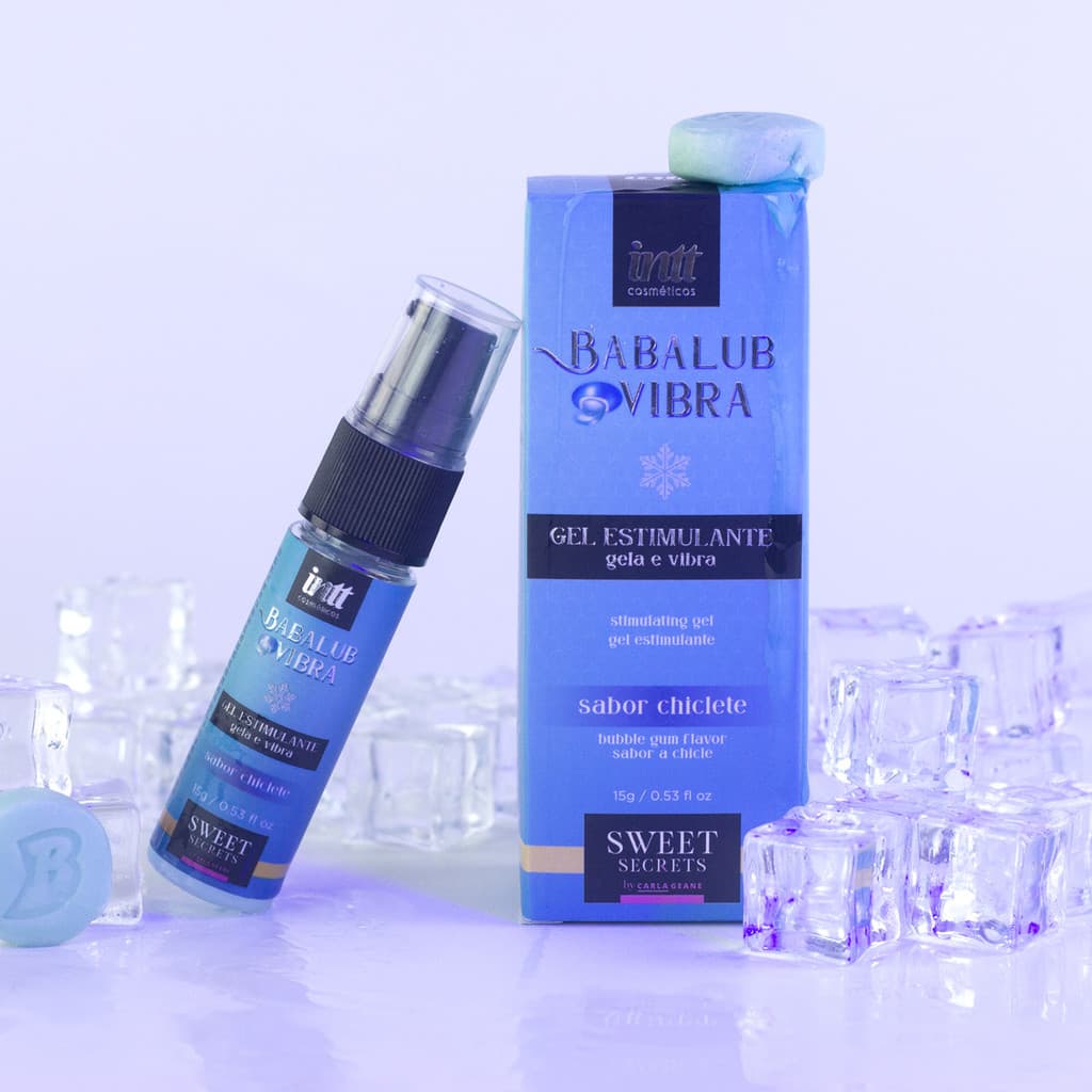 Excitante com Sabor de Chiclete Vibra e Esfria - 15g | Intt