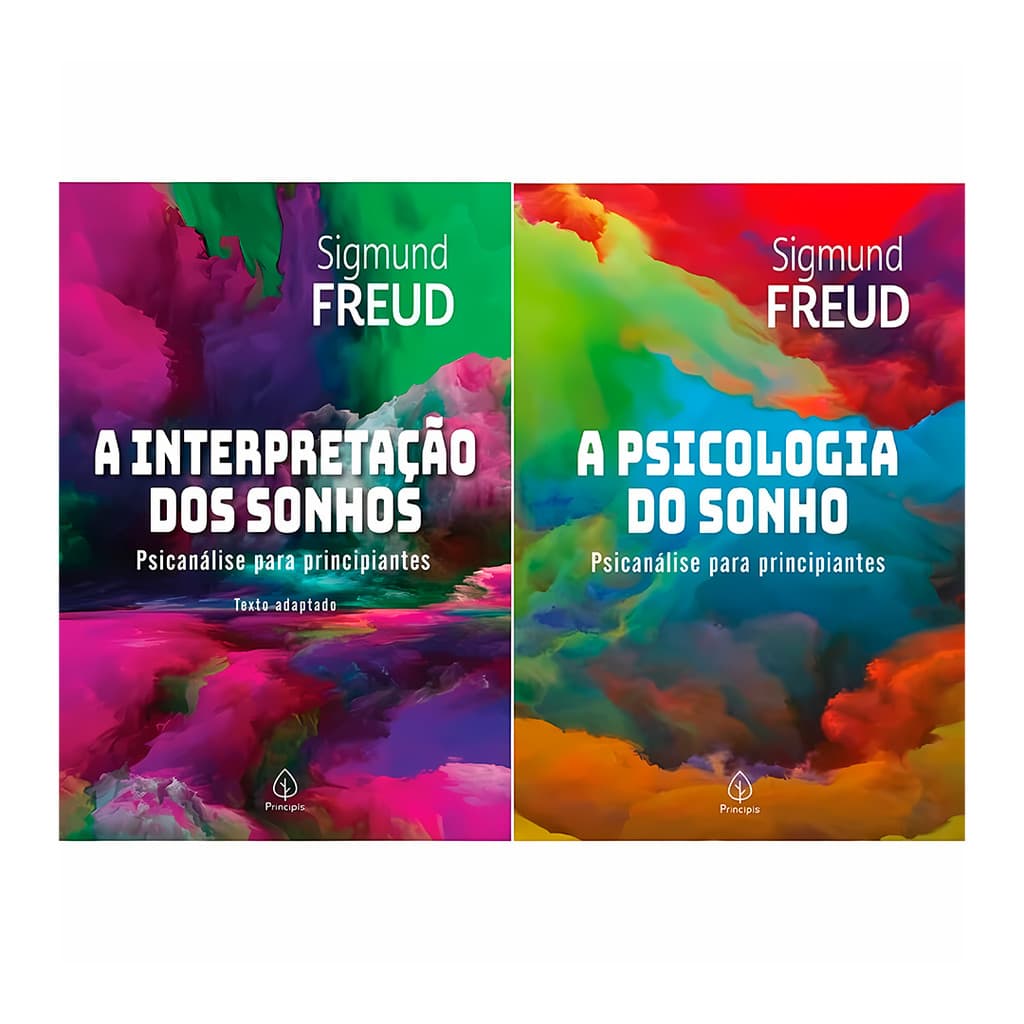 Kit A interpretação dos sonhos + Psicologia do sonho - Psicanálise Sigmund Freud
