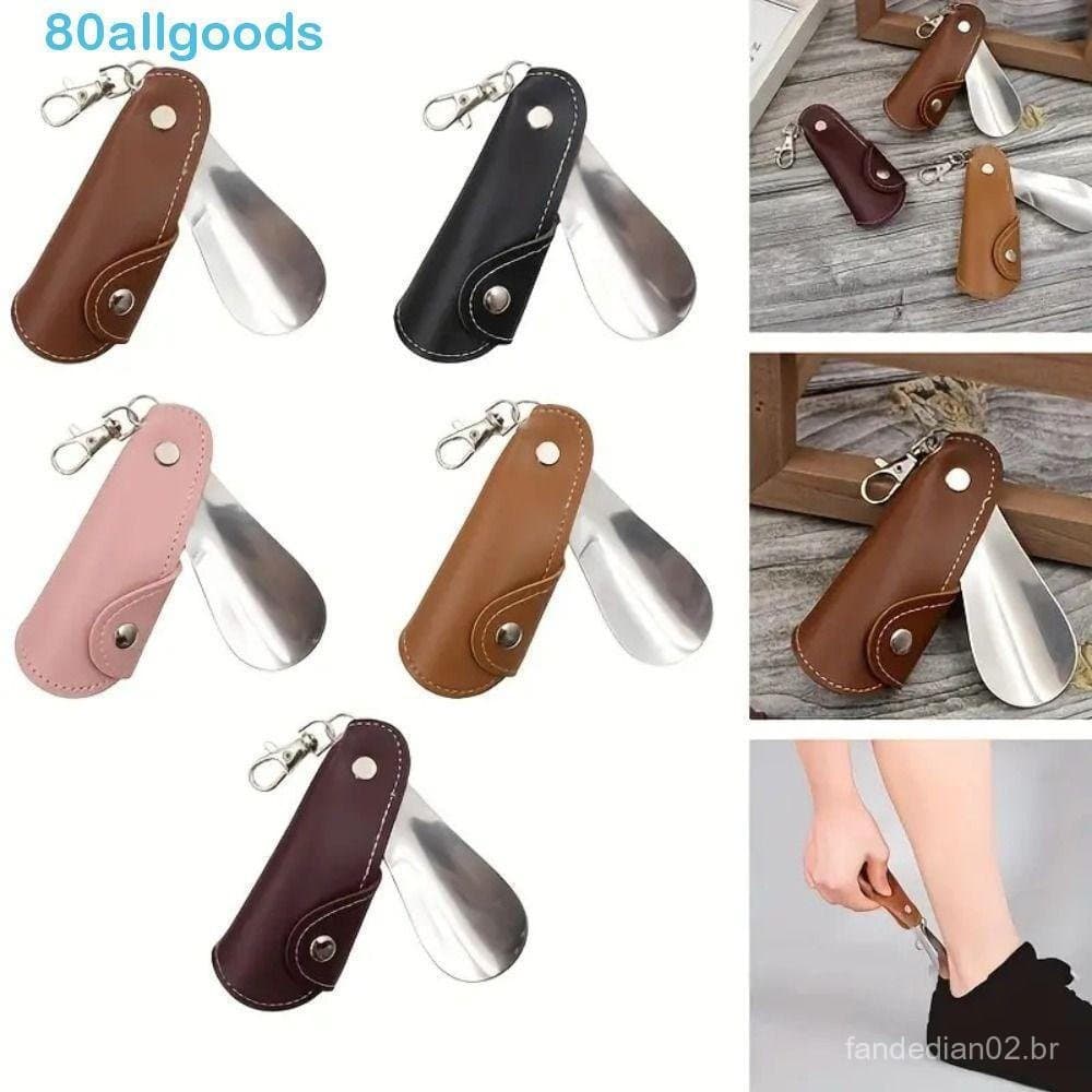 Calçadeira Dobrável ALLGOODS1 , Auxílio Para Desgaste De Sapato De Couro Fácil De Segurar , Extrator Retrátil Convenient