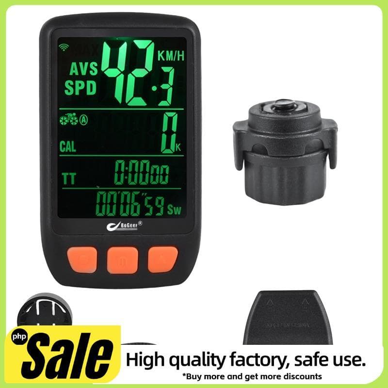 Bateria Recarregável Backlight Sem Fio Computador Da Bicicleta Digital Velocímetro Odômetro Cronômetro