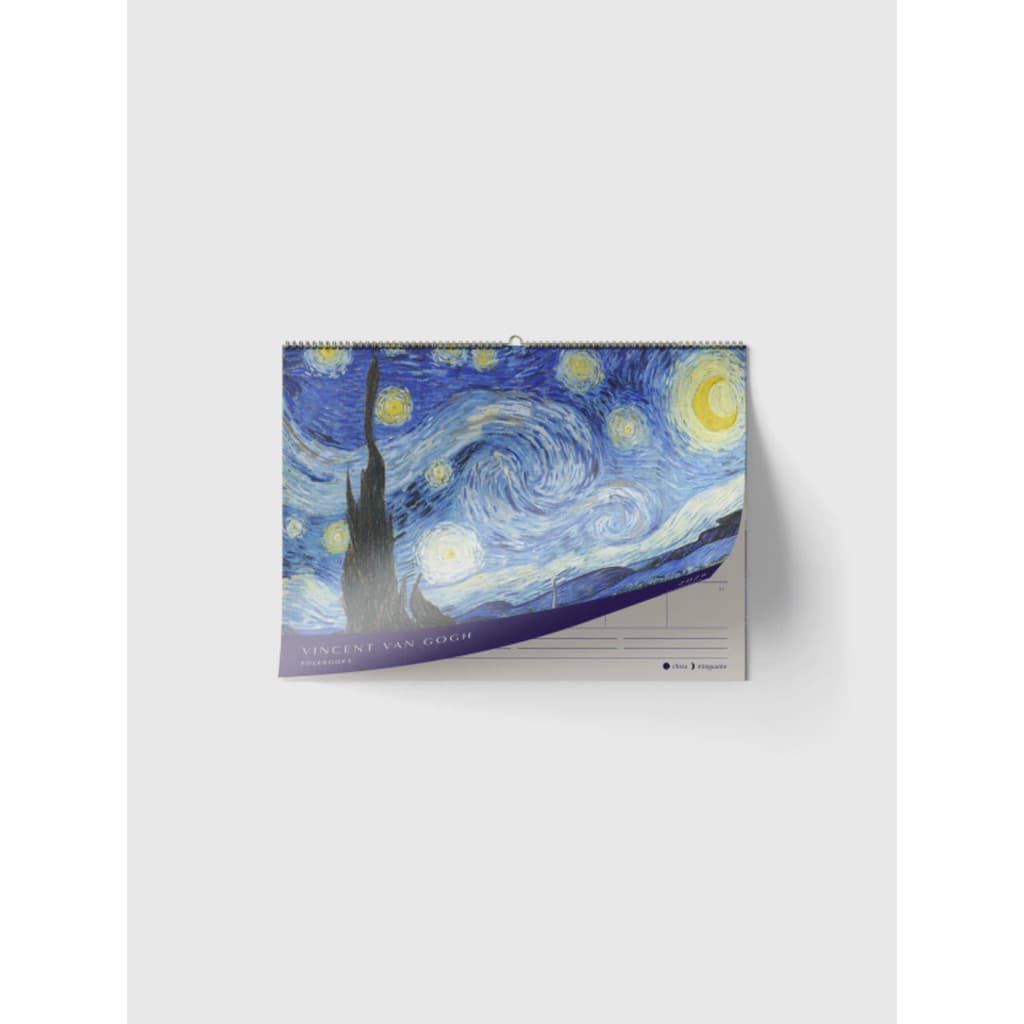 CALENDÁRIO DE PAREDE 2026 - 21X29 - VAN GOGH