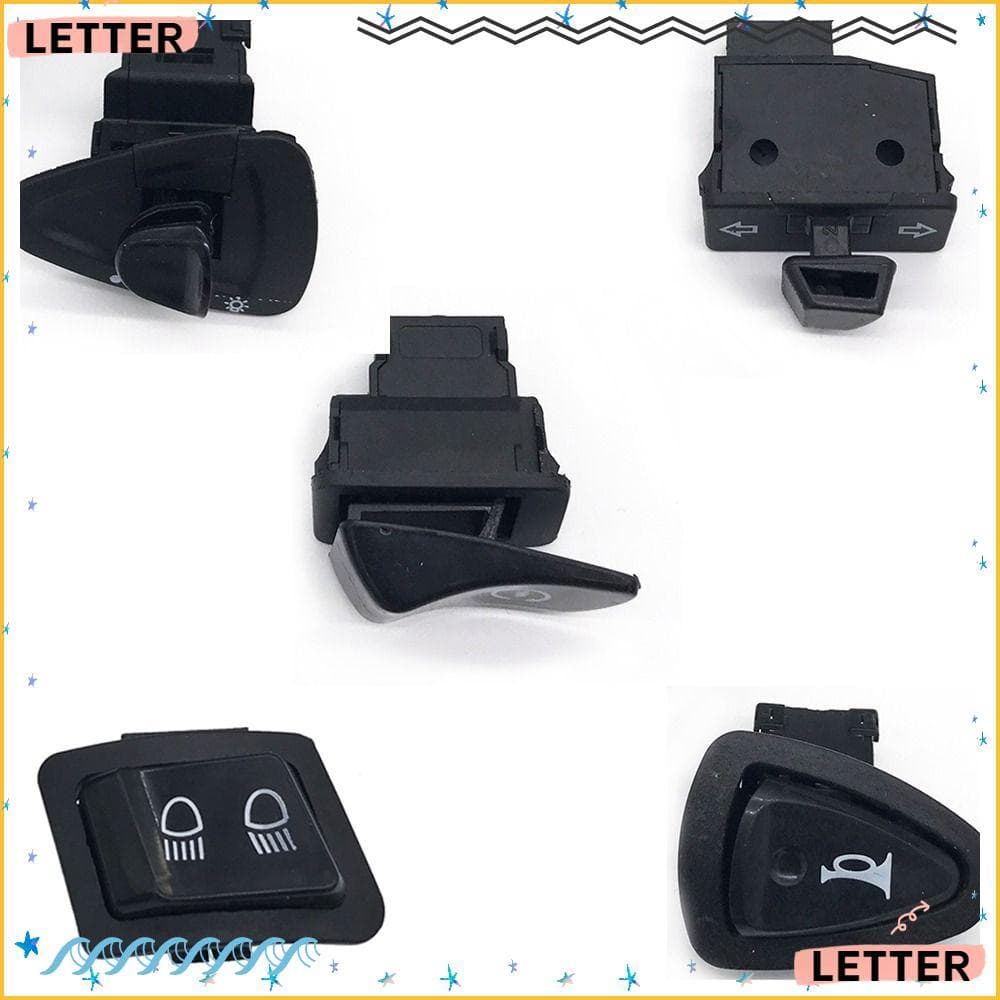 Interruptor De Motocicleta Carta , Peças De Reposição Farol De Plástico , Conjunto De Para Piaggio