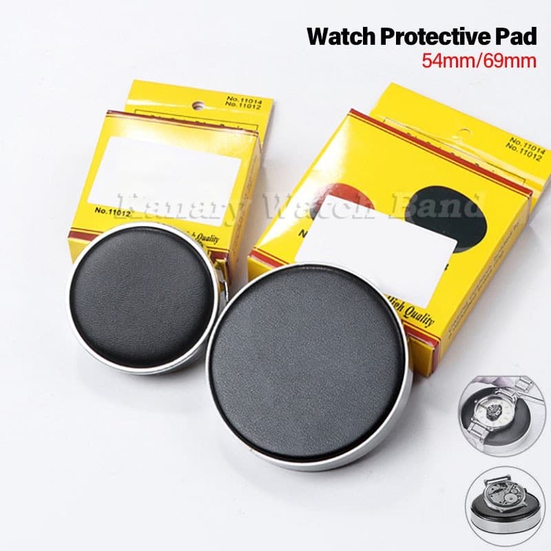 Almofada Protetora De Relógio De Couro , Protetor De Suporte Vidro Para Relojoeiro , Ferramenta De Reparo , Acessórios D