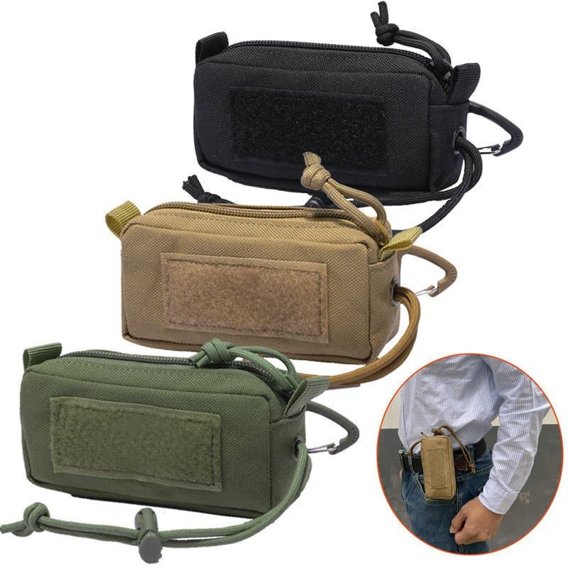 Molle Mini EDC Ferramenta Bolsa Pacote De Cintura Saco Utilitário Carteira Esportes Ao Ar Livre Acampamento Caminhadas A
