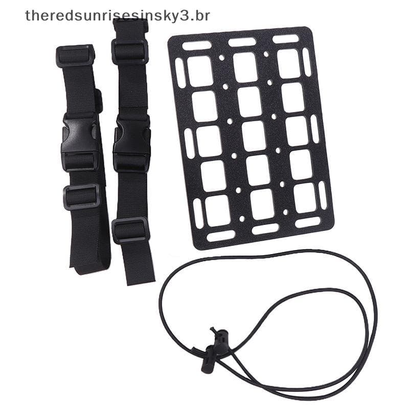 Painel Molle Para Motocicleta TSBR , Armazenamento De Porta-Malas , Metal , À Prova D'água , Organizador De Caixa Latera