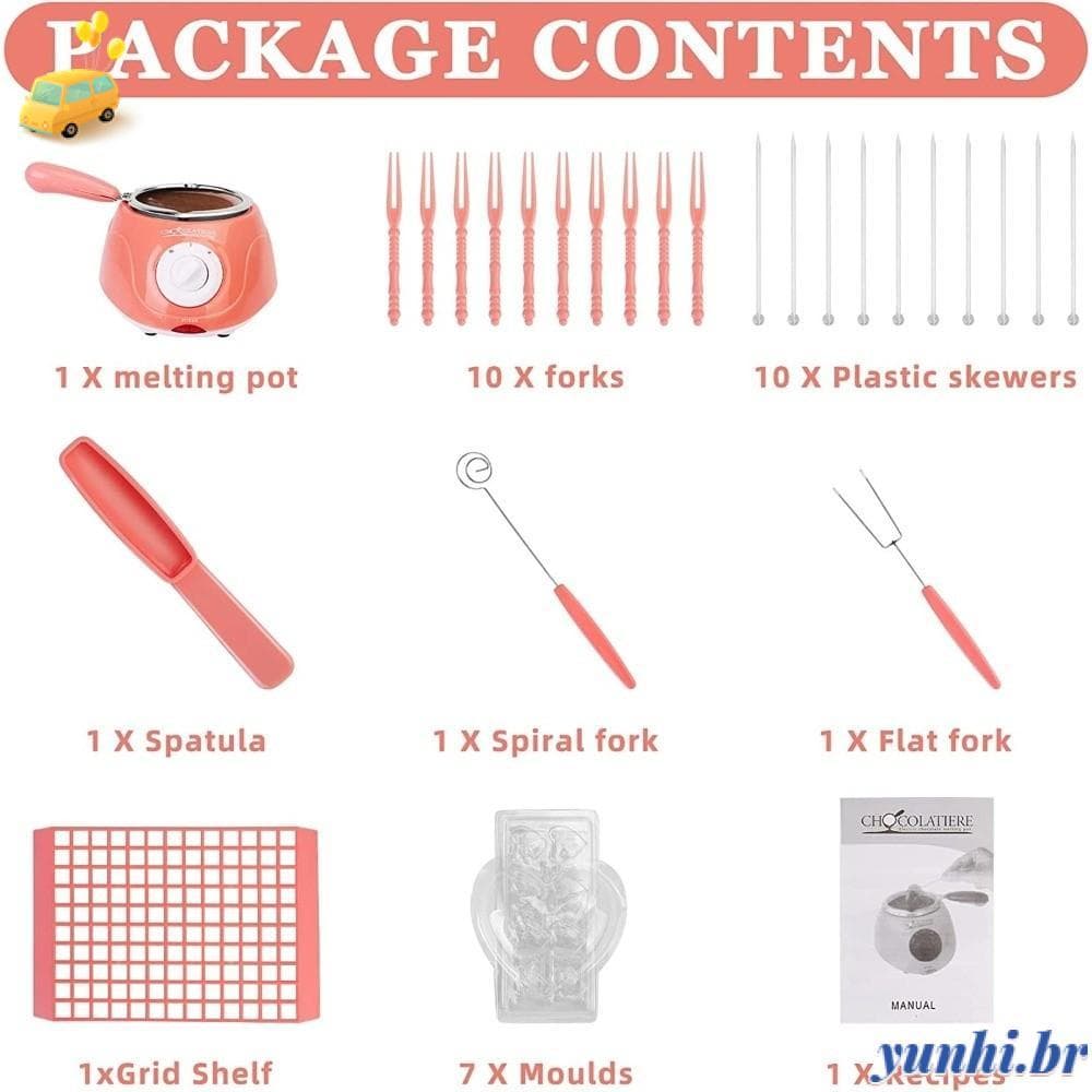Pote Para Derreter Chocolate YUNHI , Elétrico De Queijo De Tamanho Mini , Aquecedor Antiaderente Com Controle De Tempera