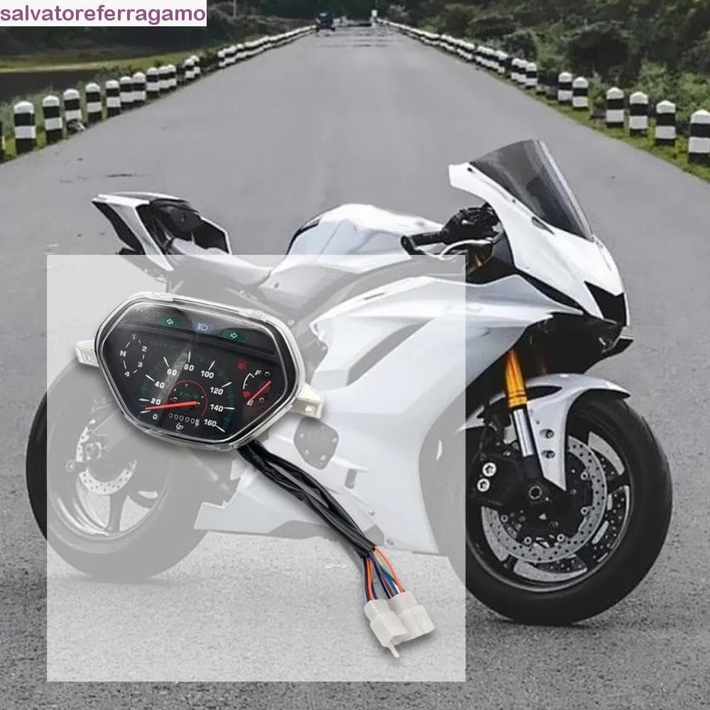 Odômetro De Motocicleta SALVATOREFERRAGAMO , Velocímetro De Desempenho Confiável De Bons Materiais