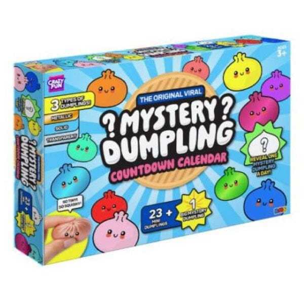 Calendário Do Advento De 24 Dias Com Dumpling Squishy-Mystery Fidget Pack Para Crianças Alívio Estresse