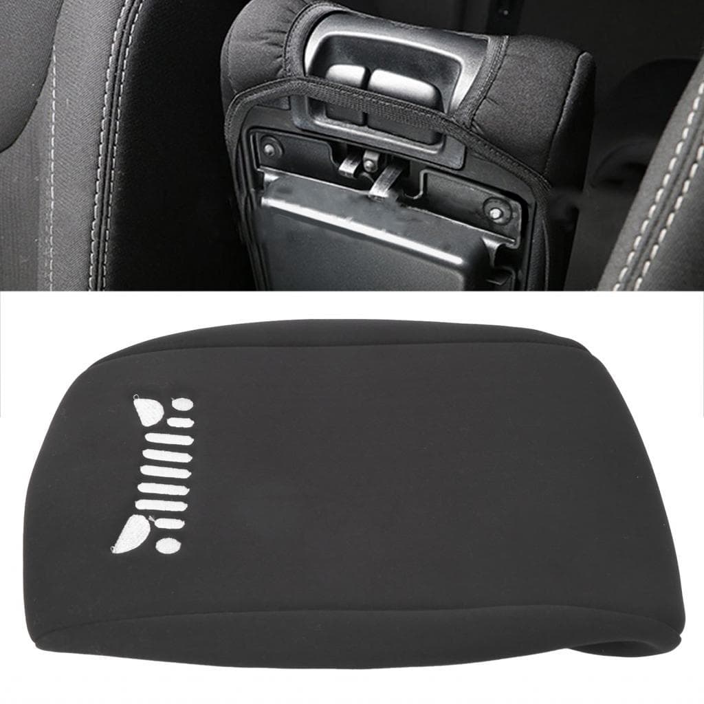 Carworld-BR console capa de apoio de braço centro controle caixa de armazenamento protetor apto para jeep wrangler jk