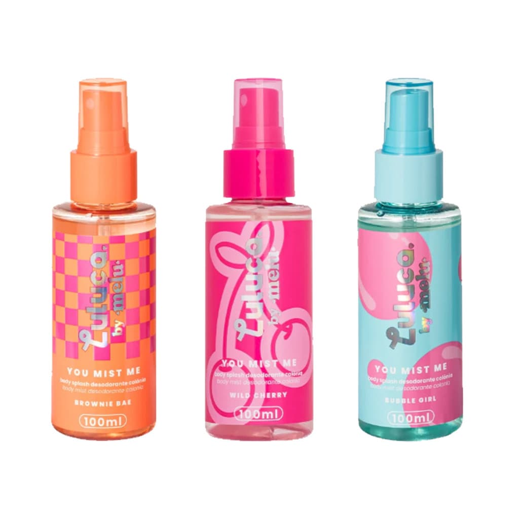 Body Splash Luluca By Melu You Mist Me 100ml Rrb5300
