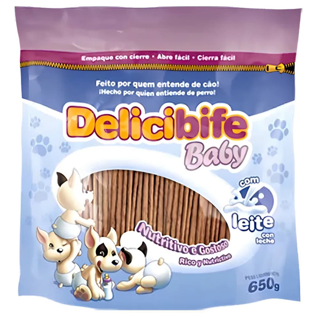 BIFINHO DELICIBIFE PALITO BABY COM LEITE 650G
