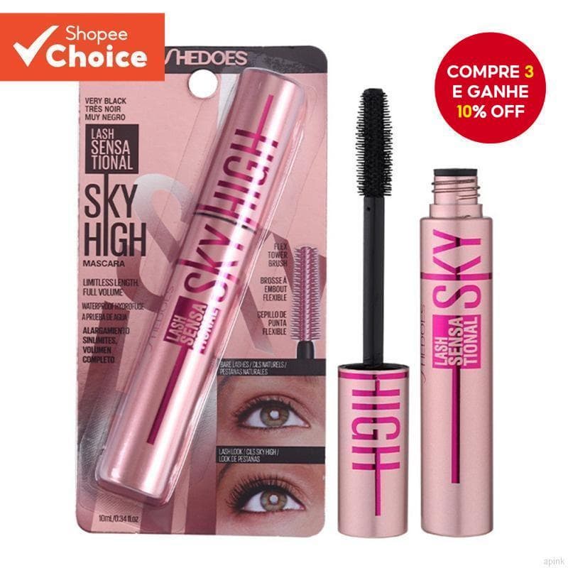 Rímel 4D À Prova D'água Denso Encaracolado Lon g Duradouro Ey e Makeup She doe Mascara