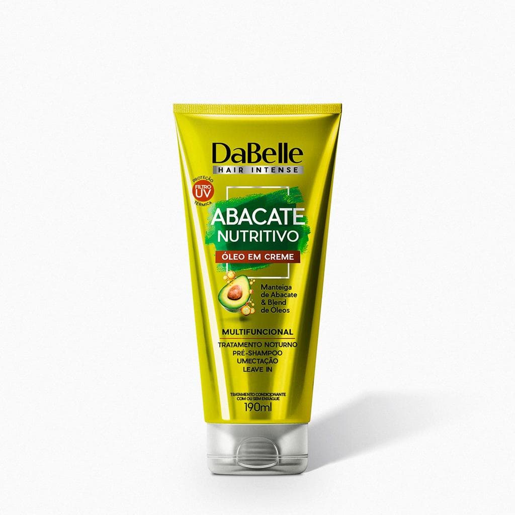 Óleo em Creme Abacate Nutritivo DaBelle Hair 190ml
