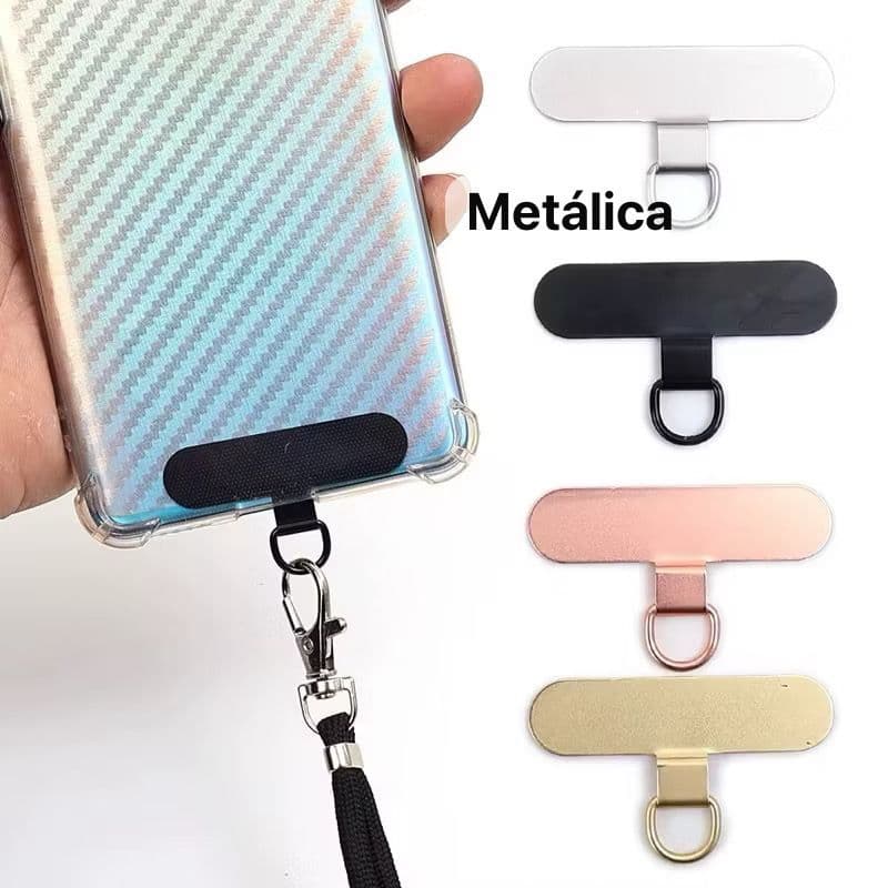 Suporte fixação pra cordão de capa de celular Universal