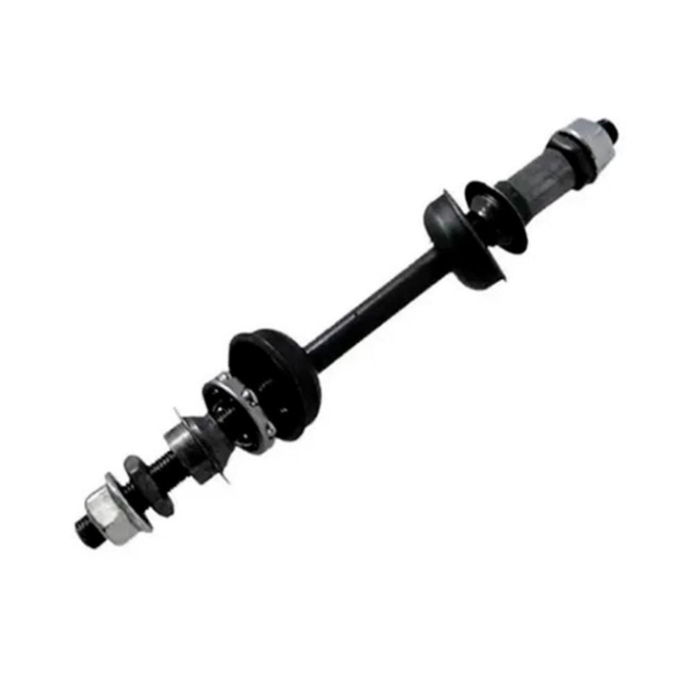 Eixo Traseiro Paco 3/8 x 175 mm Com Caixa Colar Espaçador P/Cubo