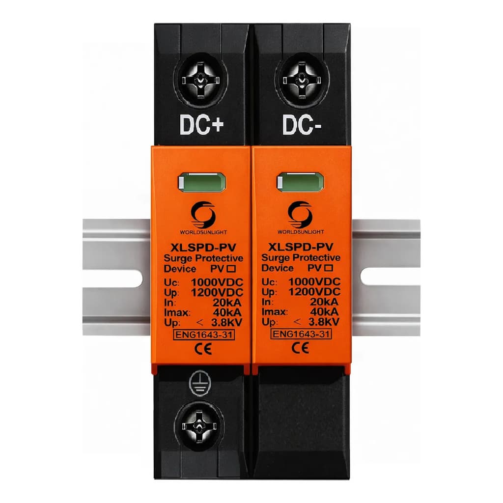 Dps Proteção Surtos 1000v 40/20ka Dc Cc Solar protetor pico surto