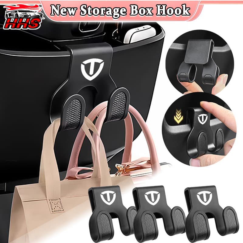 Tailg Leopard Baozi Caixa De Armazenamento De Motocicleta Gancho Universal Multifuncional Organizador Portátil Cabide De