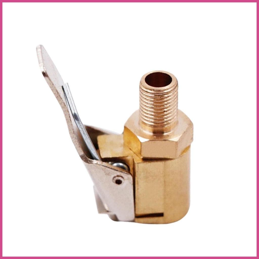 Bico Inflador De Pneus Sem Vazamento , Clipe De Válvula De Bomba , Adaptador De Travamento Para Compressores De Ar Roda 