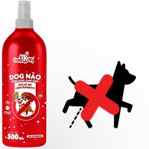 Educador Pet Xixi Não Pode 500ml para Cães - Afasta o Cachorro de Móveis e Locais Indesejados