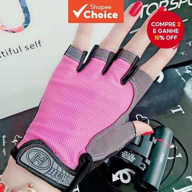 Bicicleta Equitação Meio Dedo Luvas Para Mulheres Antiderrapante Estilo Ao Ar Livre Levantamento De Peso Ginásio Senhora
