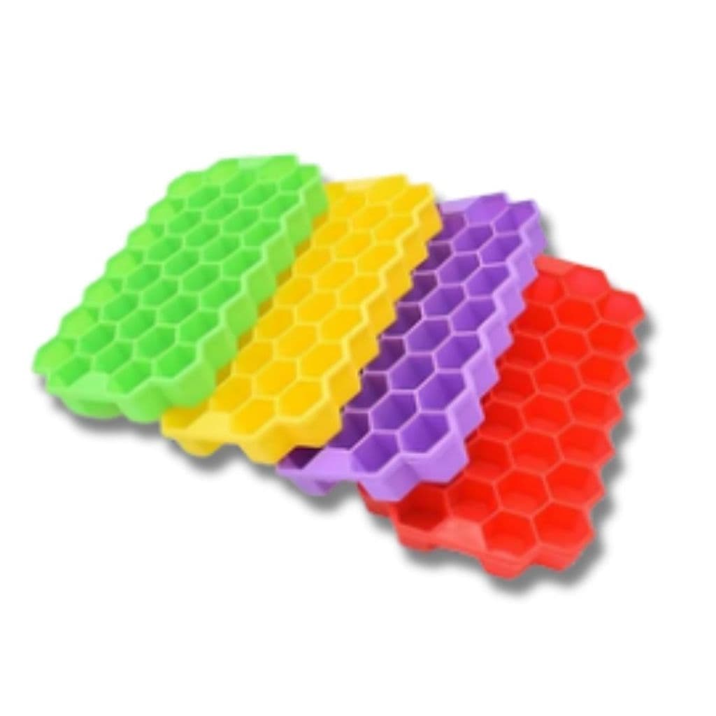 Molde De Bola De Gelo Com Tampa e Fundo de Silicone Modelos Variados