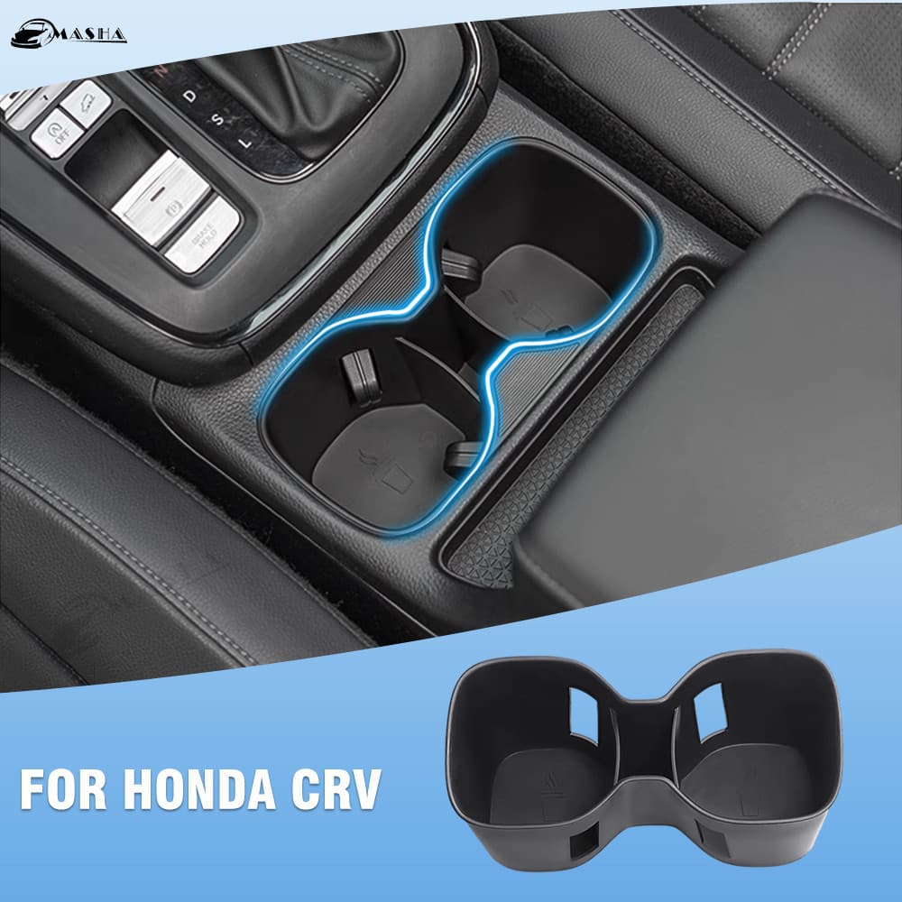 Para Honda CR-V CRV 6th 2023 Copo De Água Esteira Coasters Slots Antiderrapante À Prova Dwaterproof Bebida Almofada Aces