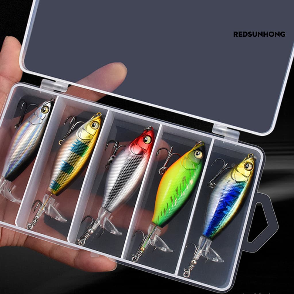 5 Unidades 9.2 Cm/12G Isca De Pesca De Topwater Com Hélice Giratória Fundição Longa Respingos Flutuantes Artifici