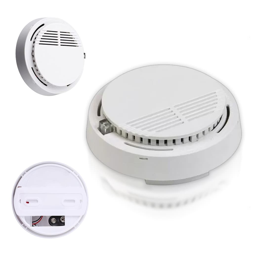 Detector De Incendio Alarme Fumaca Fogo Sensor Fotoeletrico Seguranca Casa Comercial Empresarial Protecao Do Lar