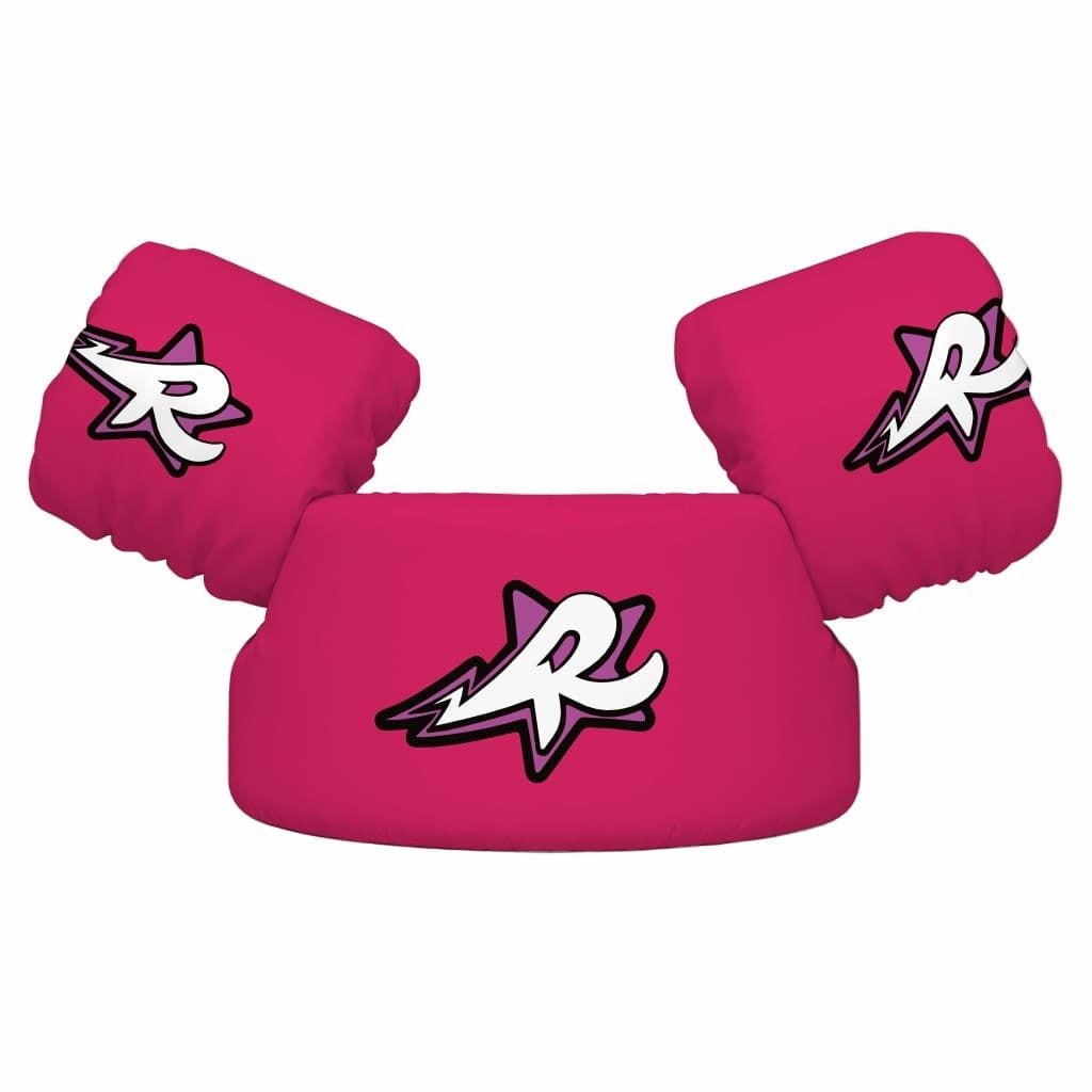 Boia Colete Salva Vidas Infantil ou Toalha de Piscina, Banho e Natação Estampa Youtubers Os Rosas