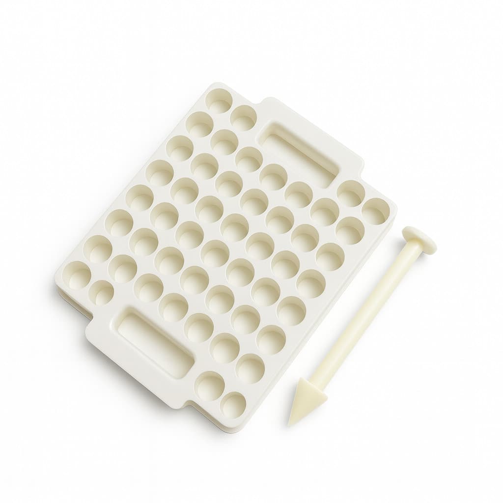 Placa Porcionadora 10g Brigadeiros - 50 Cavidades Caparroz