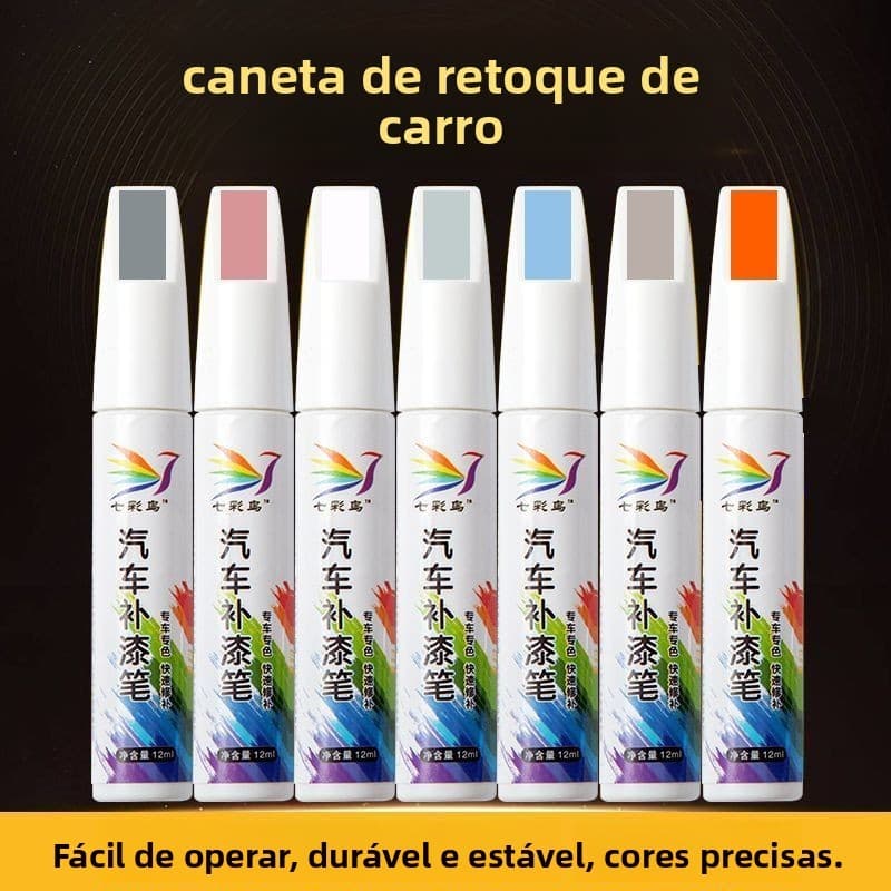 Caneta de retoque para pintura de carro, ferramenta útil para reparo de arranhões, remoção de arranhões, pérola, branco,
