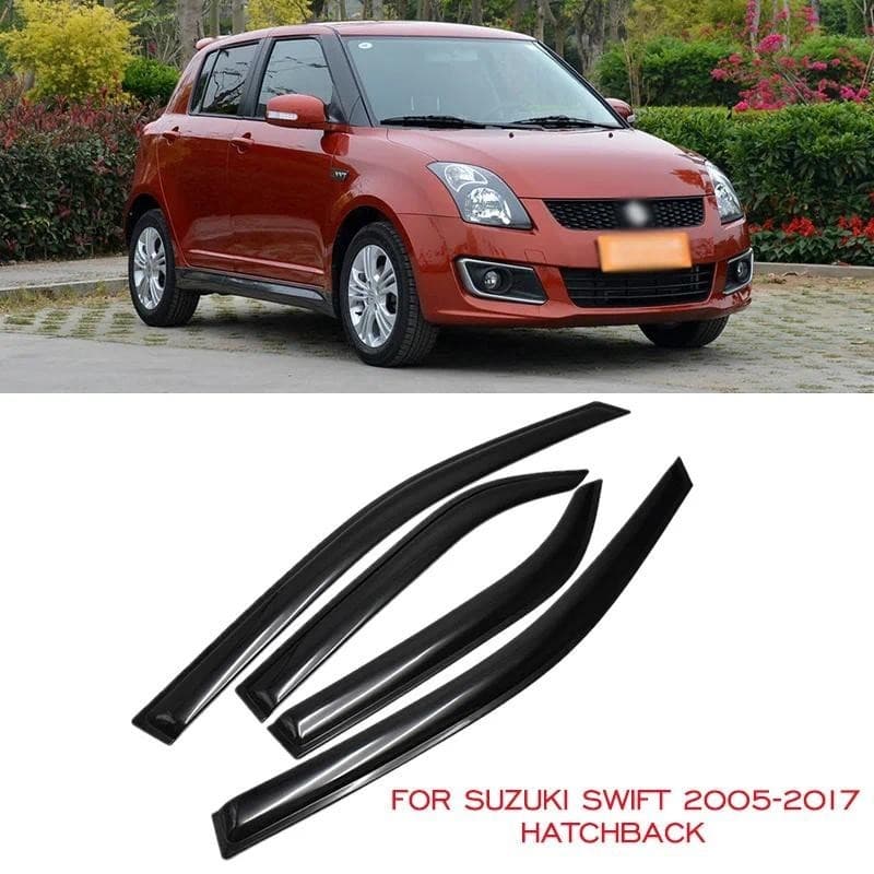 Para Suzuki SWIFT 2005 2006 2007 2008 2009 2010 2011 2012 2013 2014 2015 2016 2017 Hatchback Janela Defletor Lateral Sol